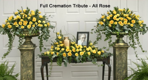The Full Cremation Tribute – All Rose